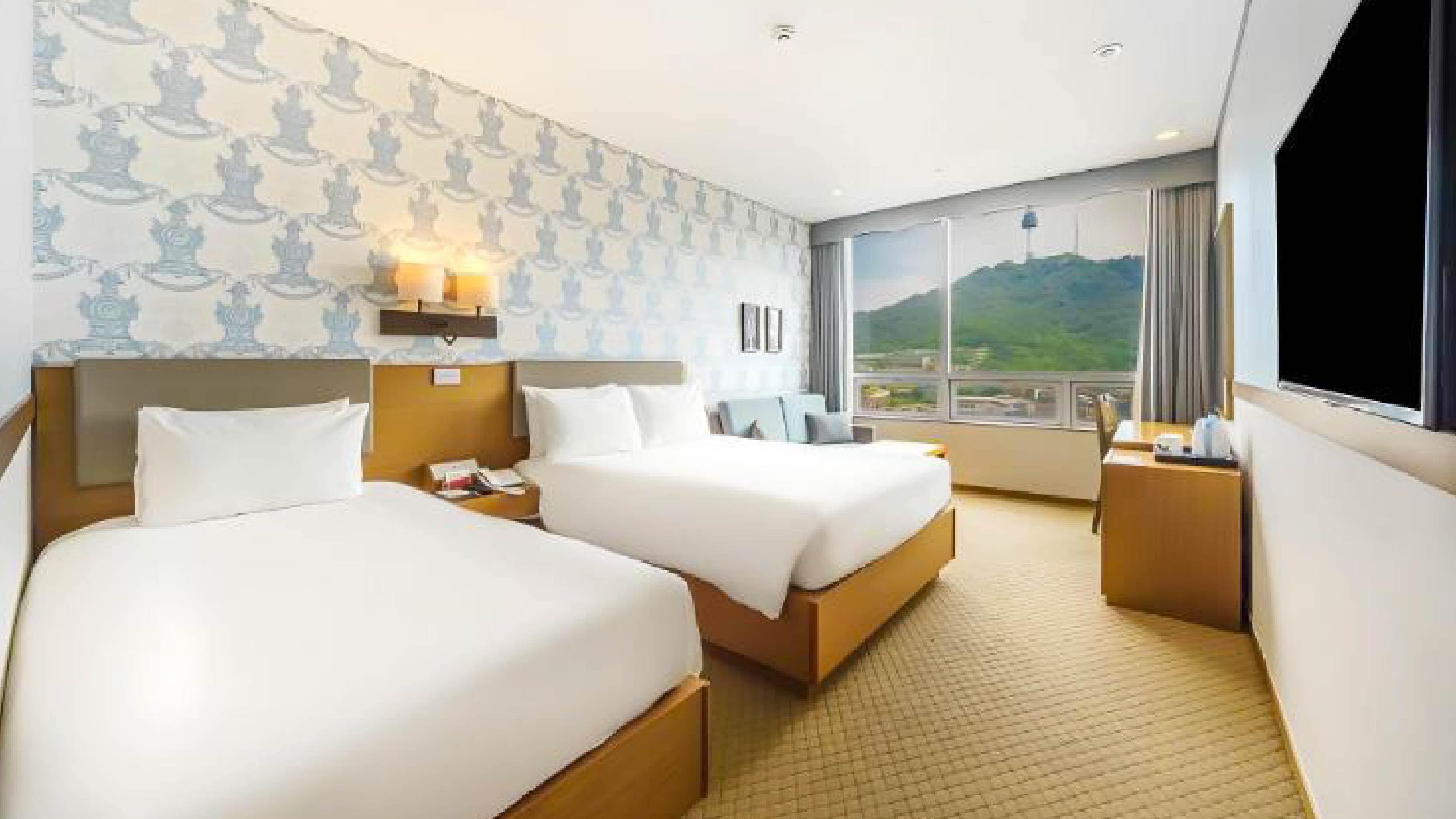 Hotel Whistlelark Jeju 客房空間